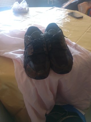 Zapatillas Nike Talla 47 Negras y Blancas