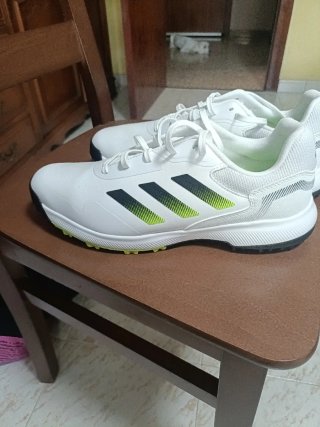 Deportivas Adidas Blancas y Verdes