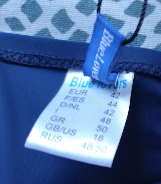 Bikini Blue Lovers Azul y Rojo