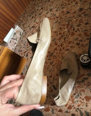 Mocasines beige