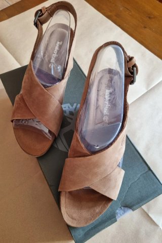 Sandali Zeppa Timberland Capri Sunset Beige