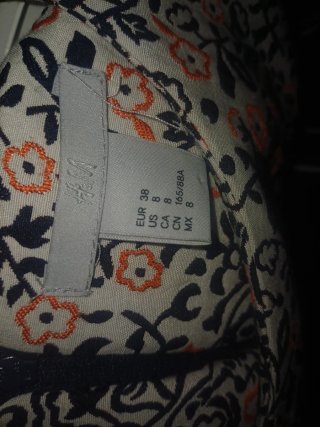 Abito elegante con stampa floreale Taglia 38 H&M