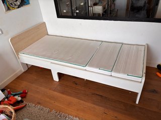 Cama infantil EXTENSIBLE IKEA SLÄKT blanca