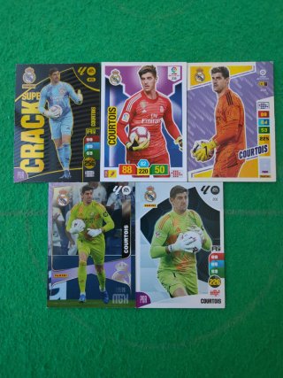 Cromos Courtois Panini Real Madrid