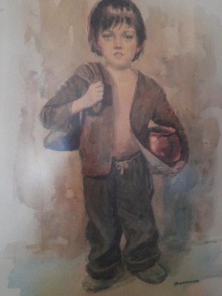 Acuarela Juan Ignacio Burguete