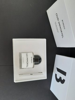 Frasco vacío perfume Byredo Oud Immortel