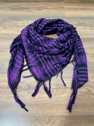 Pañuelo Palestina Morado