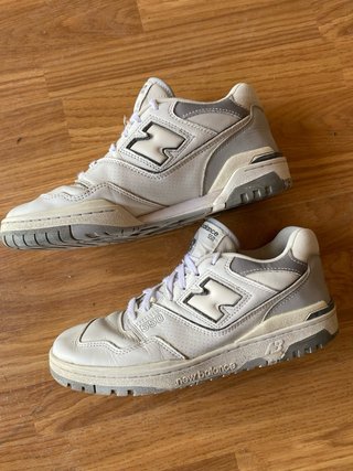New Balance 550 Grey & White | Talla 44