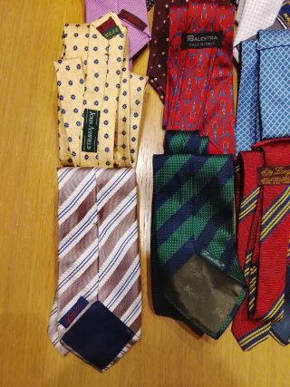 Z) 16 Cravatte Eleganti Uomo