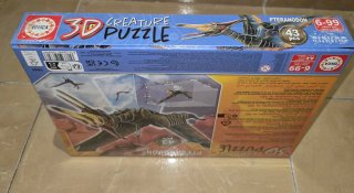 Puzzle 3D Pteranodon Creature Educa 43 piezas
