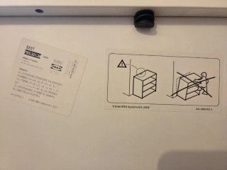 Estantería Eket IKEA Blanca