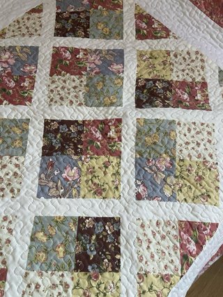 Colcha Cama 90 Flores