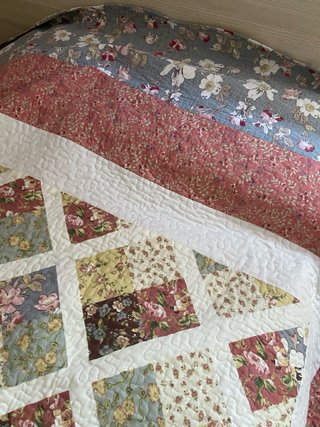Colcha Cama 90 Flores