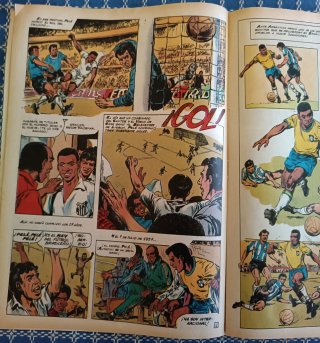 Cómic Biografías n°10 Serie Deporte PELÉ 1984
