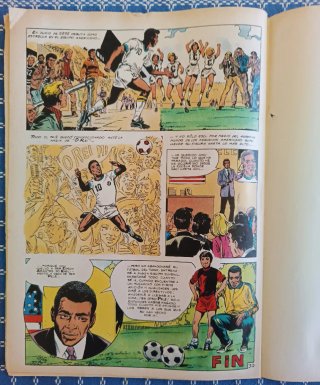 Cómic Biografías n°10 Serie Deporte PELÉ 1984