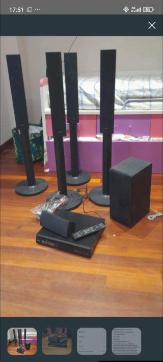 Sistema de Sonido LG Home Cinema