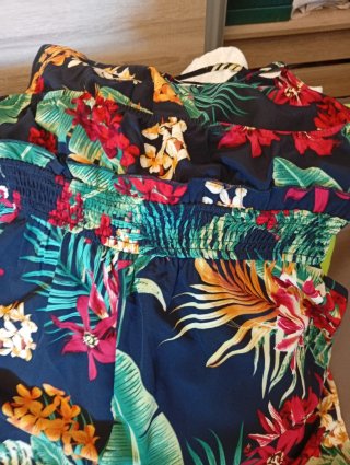 Mono pantalón estampado floral