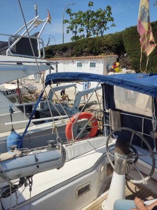 Amarre y velero