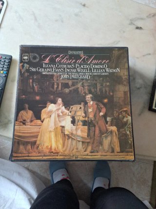 Vinilo L'Elisir d'Amore Donizetti