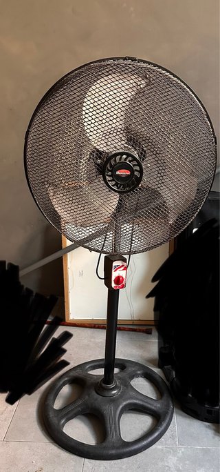 Ventilador Industrial Negro