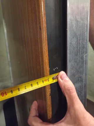 Puerta antiokupa madera