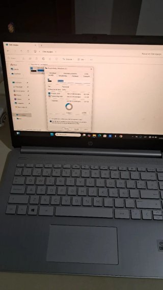 Portátil HP Plata