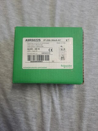 Diferencial Schneider A9R60225 2P 25A 30mA