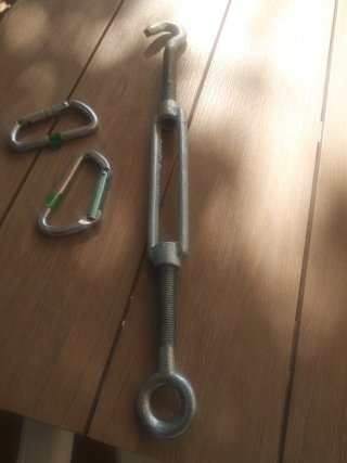 Turnbuckle y mosquetones