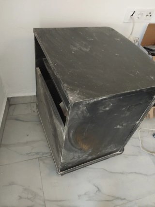 Mesa de TV con cristal