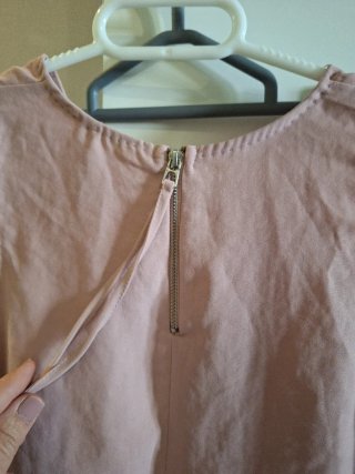 Camisa sin mangas rosa mujer