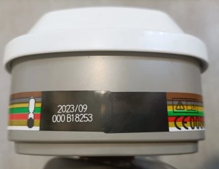 Máscara facial 3M 6900 con filtros