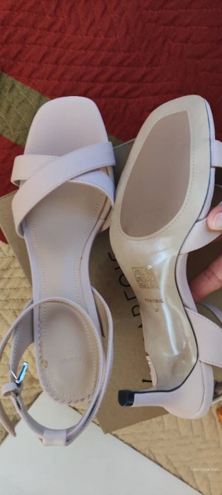 Sandalias Parfois Beige/Rosa Talla 38