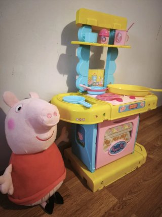 Cocina Juguete Peppa Pig, regalo muñeco de pepa pi