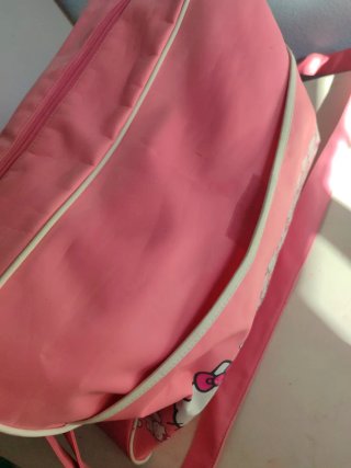 Bolso de viaje Hello Kitty rosa