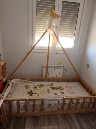 Cama Montessori Velero Madera