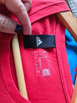 Camiseta Adidas Talla M Roja