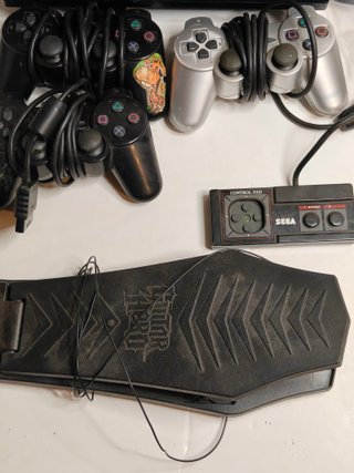 lotto console rotte ps3 ps2 controller ricambi