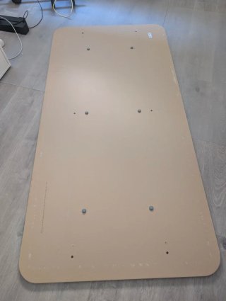 Escritorio IKEA BEKANT 160x80 Roble/Negro