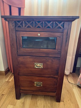 Dormitorio Completo Banak Madera Maciza Teca