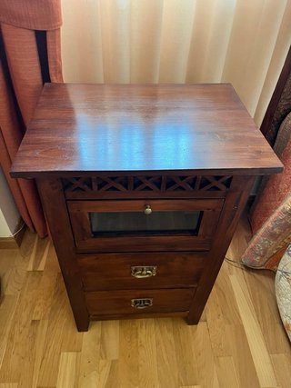 Dormitorio Completo Banak Madera Maciza Teca