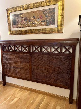 Dormitorio Completo Banak Madera Maciza Teca