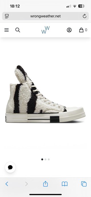 Converse x DRKSHDW Turbodrk HI