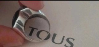Anillo Oso Onix Tous Mujer