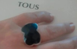 Anillo Oso Onix Tous Mujer