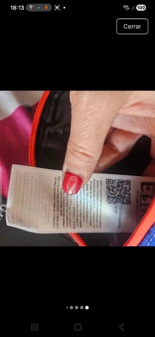 Riñonera Guess juvenil azul, naranja y negro