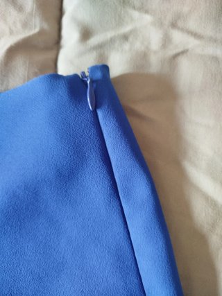 Shorts Mango Azul Talla XL