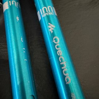 2 bastones de trekking/senderismo