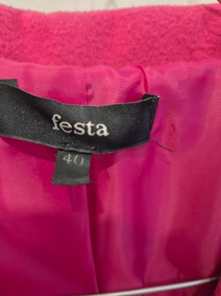 Chaquetón rosa