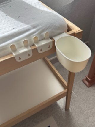 Cambiador madera IKEA