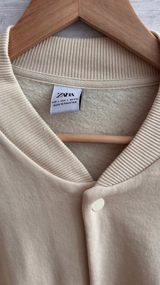 Chaqueta Zara Beige Talla L